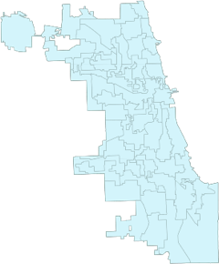 Chicago ward map